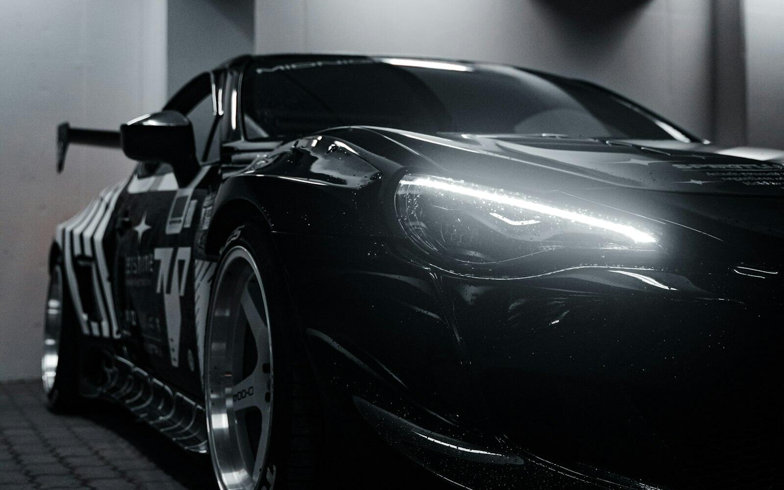 Cat mobil setelah koreksi dan coating — mengkilap