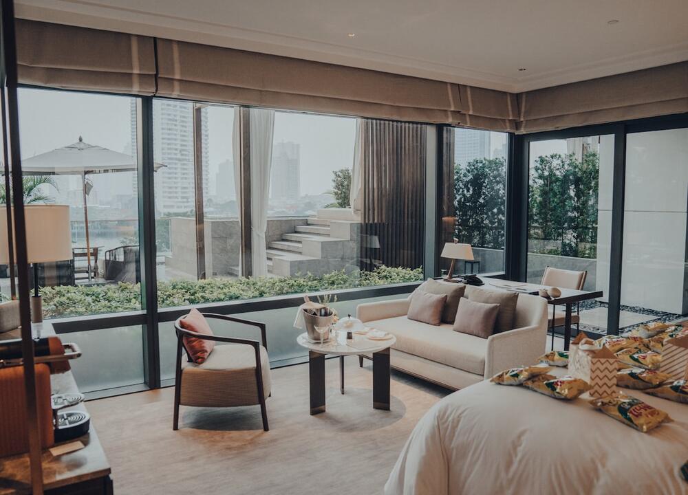 Deluxe Suite dengan pemandangan kota