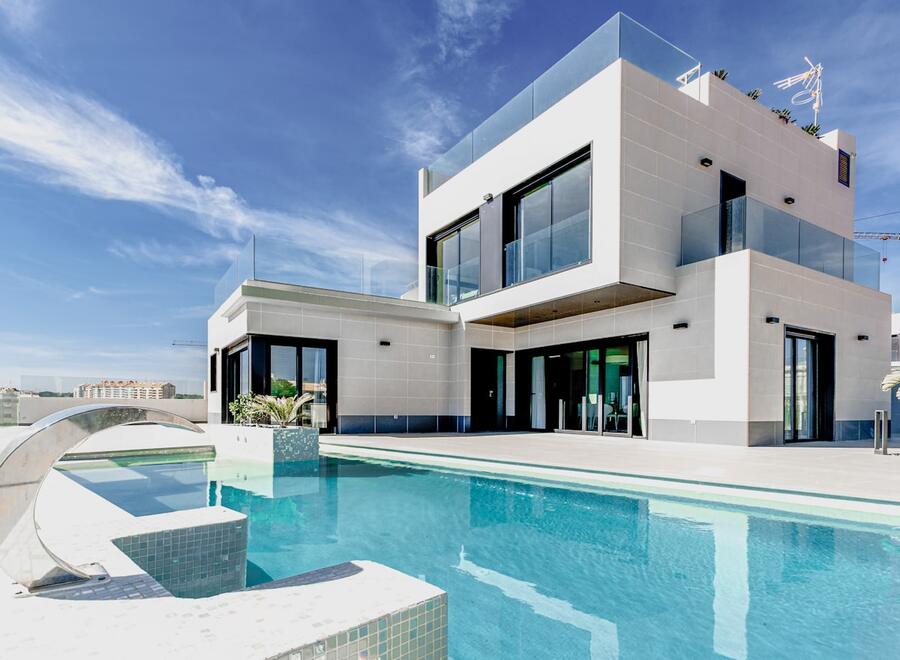 Rumah modern dua lantai